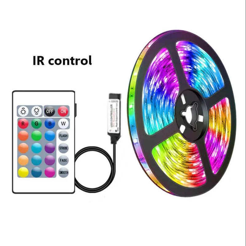 Tuya WIFI USB LED Strip Lights RGB 5050 Led Light App Control Flexible LED Lamp Ribbon for Room Decor TV Backlight Diode Tape